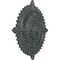 Ekena Millwork Haylynn Medallion (Canopies up to 1 1/4"), 29 1/8"OD x 1 1/4"ID x 4"P, Athenian Green Crackle CM29HYAGC - alternate 5